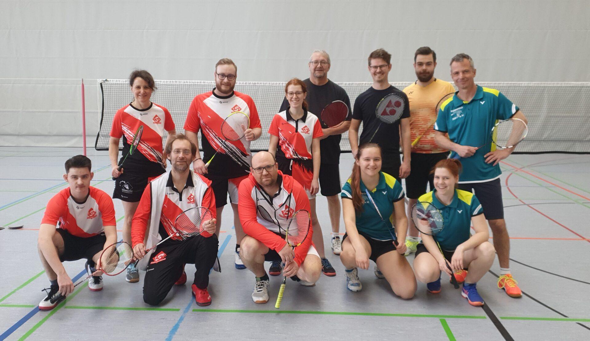 Beide Teams am letzten Samstag in der Sandäckerhalle