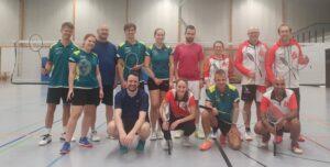 Abendaufstellung mit den Spielern von BEmWiDo in unserer Sandäckerhalle