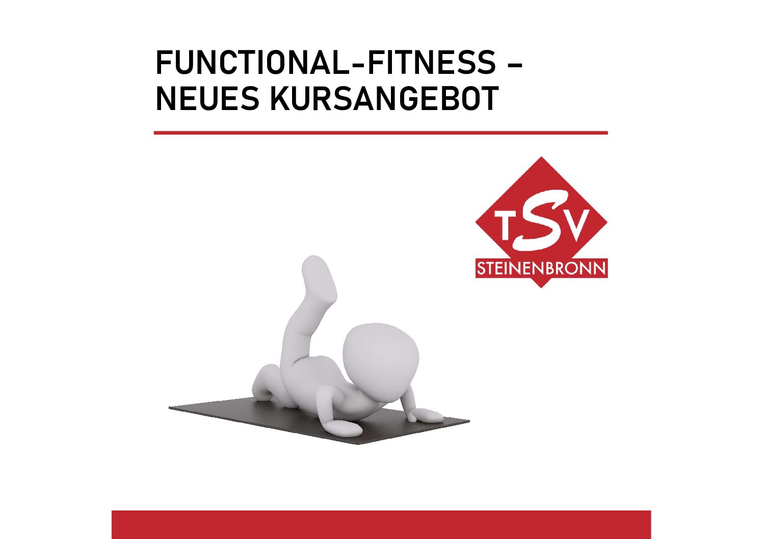 FUNCTIONAL-FITNESS – NEUES KURSANGEBOT