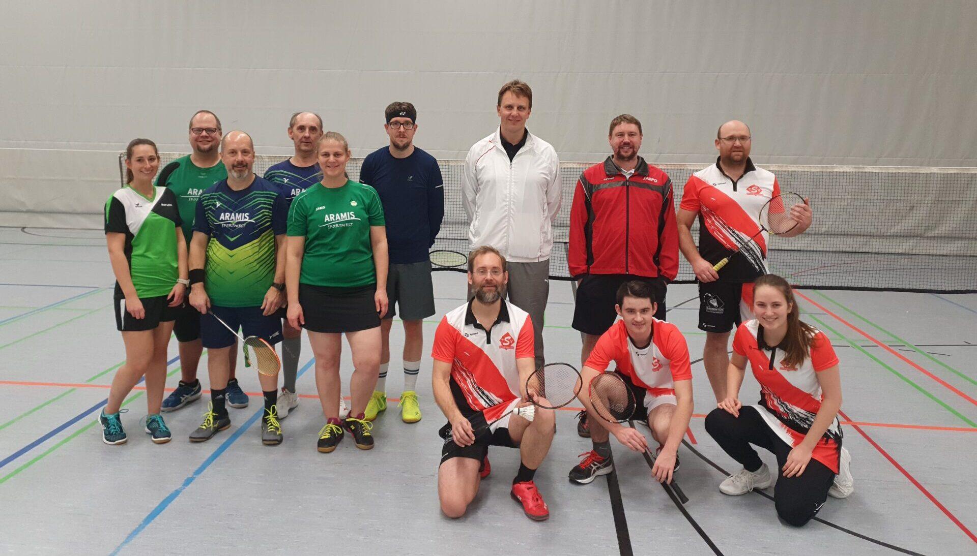 Beide Teams vor den Spielen