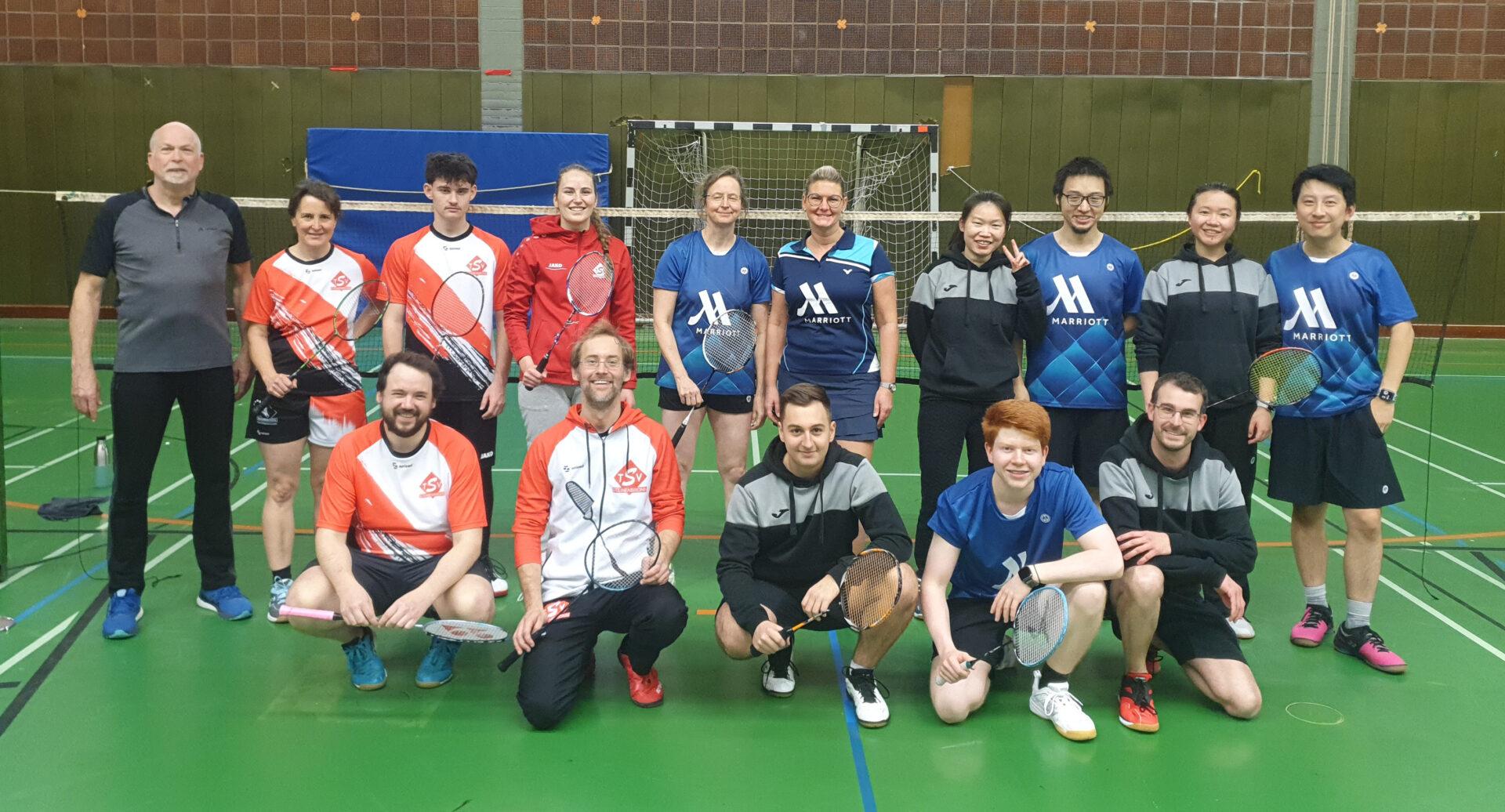 Abendaufstellung mit den Spielern von Sindelfingen III