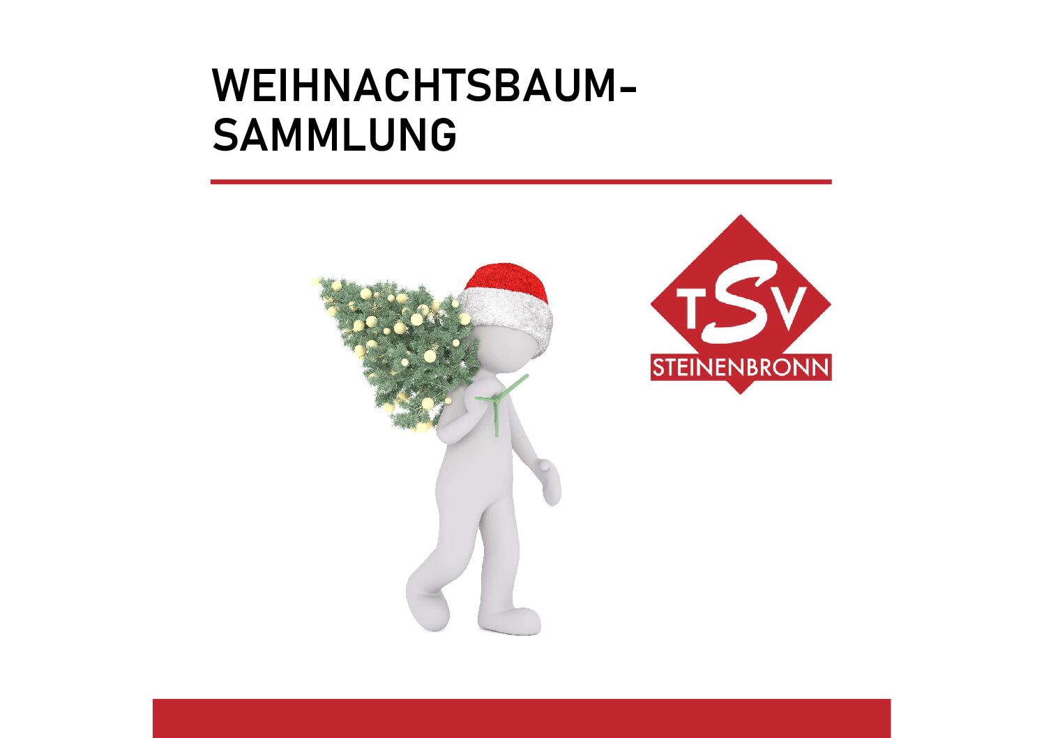 WEIHNACHTSBAUMSAMMLUNG – VIELEN DANK FÜR DIE UNTERSTÜTZUNG!