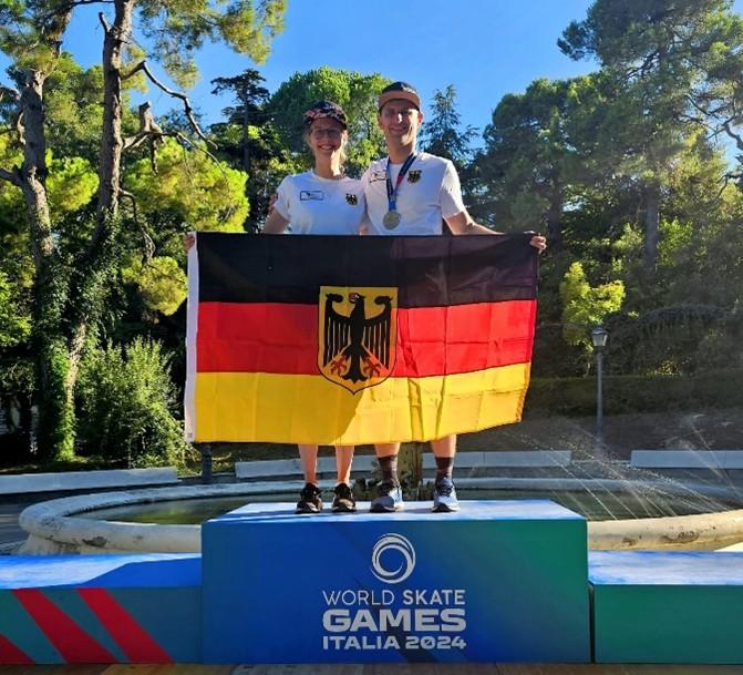 Gutes Abschneiden von Laura Durst und Marco Walz bei der Weltmeisterschaft in Italien